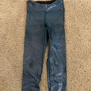 Heroine sport sparkle leggings medium blue